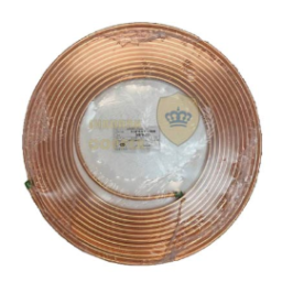لوله مسی سایز 10 – 3/8 اینچ کد 0/25 – 0/63 میلیمتر بابک کلاف 15 متری